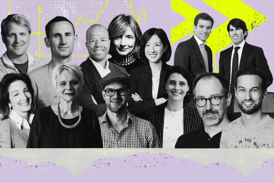 Some of the social impact investors mentioned in the article. See names at the bottom of the article. Photo: Press images/collage by Impact Loop.