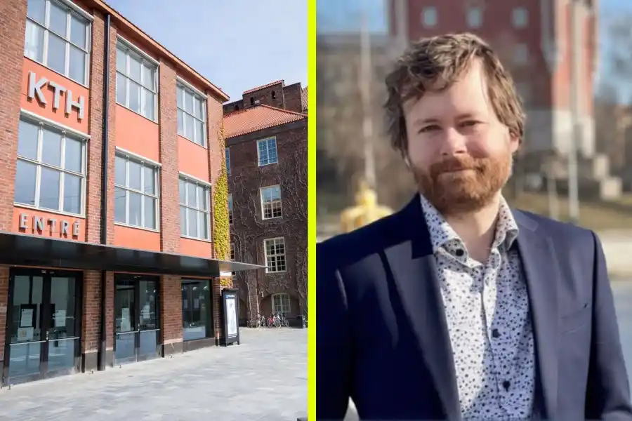 Quentin Daniel kliver in på Caplyzer. Foto: TT / Pressbild.