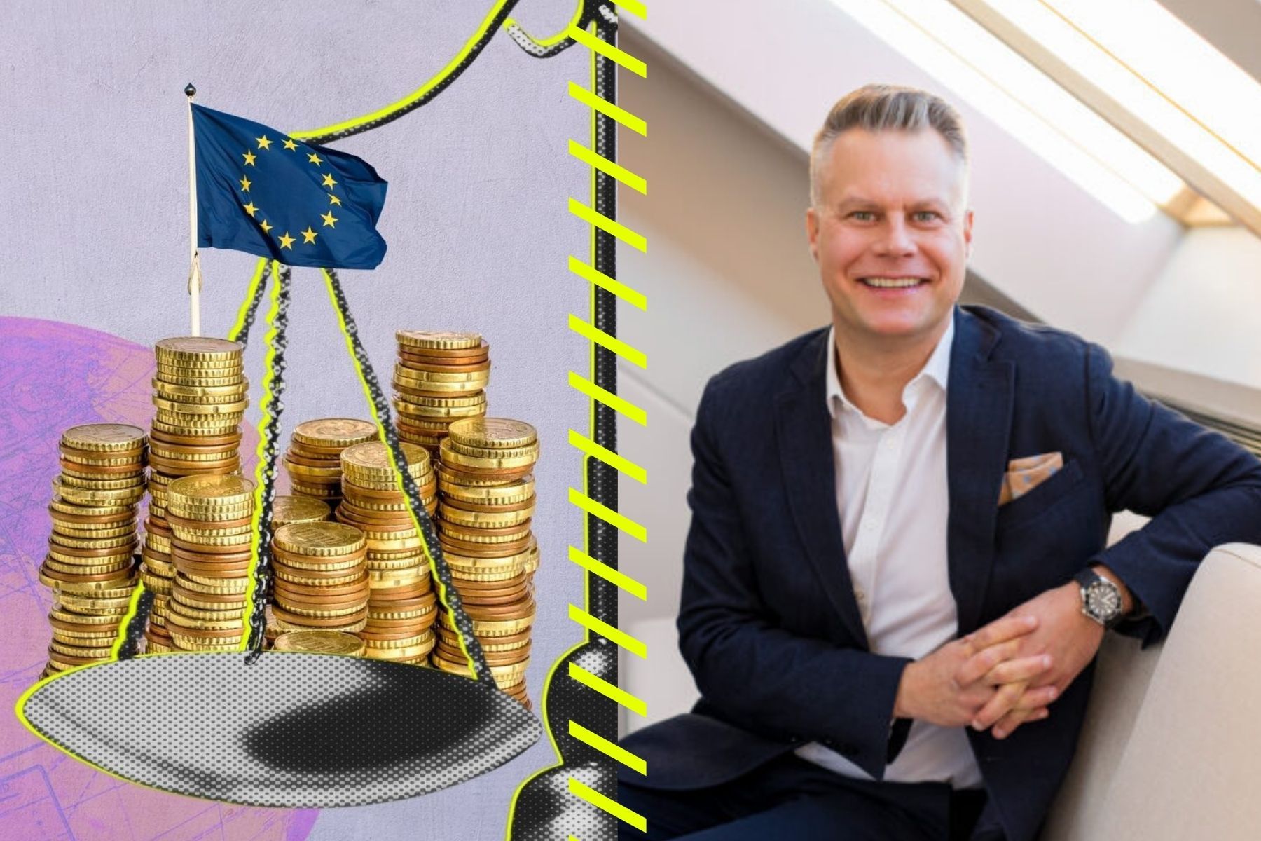 Thor Thorsteinsson, vice vd för nordiska små och medelstora företag på Nefco. Foto: Pressbilder.