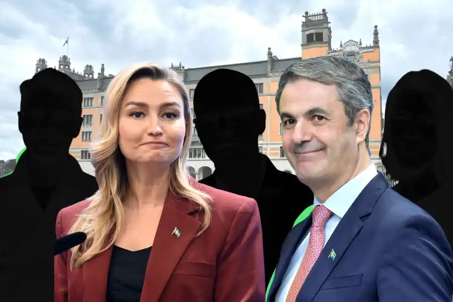 Ibrahim Baylan (S) har varit det tidigare, Ebba Busch (KD) är det nu. Vem blir nästa person att få titeln energiminister? Foto: Pressbilder / TT (montage).