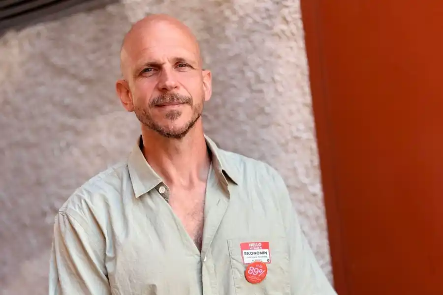 Gustaf Skarsgård, skådespelare, regissör och klimataktivist. Foto: Diana Demin.
