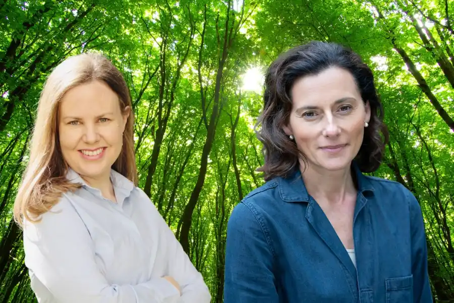 Anni Vuohelainen och Aleksandra Holmlund. Foto: pressbilder.