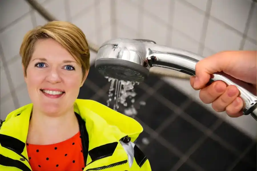 Johanna Ansker, områdeschef på Stockholm Vatten och Avfall. Foto: TT/Pressbild. Montage: Impact Loop.