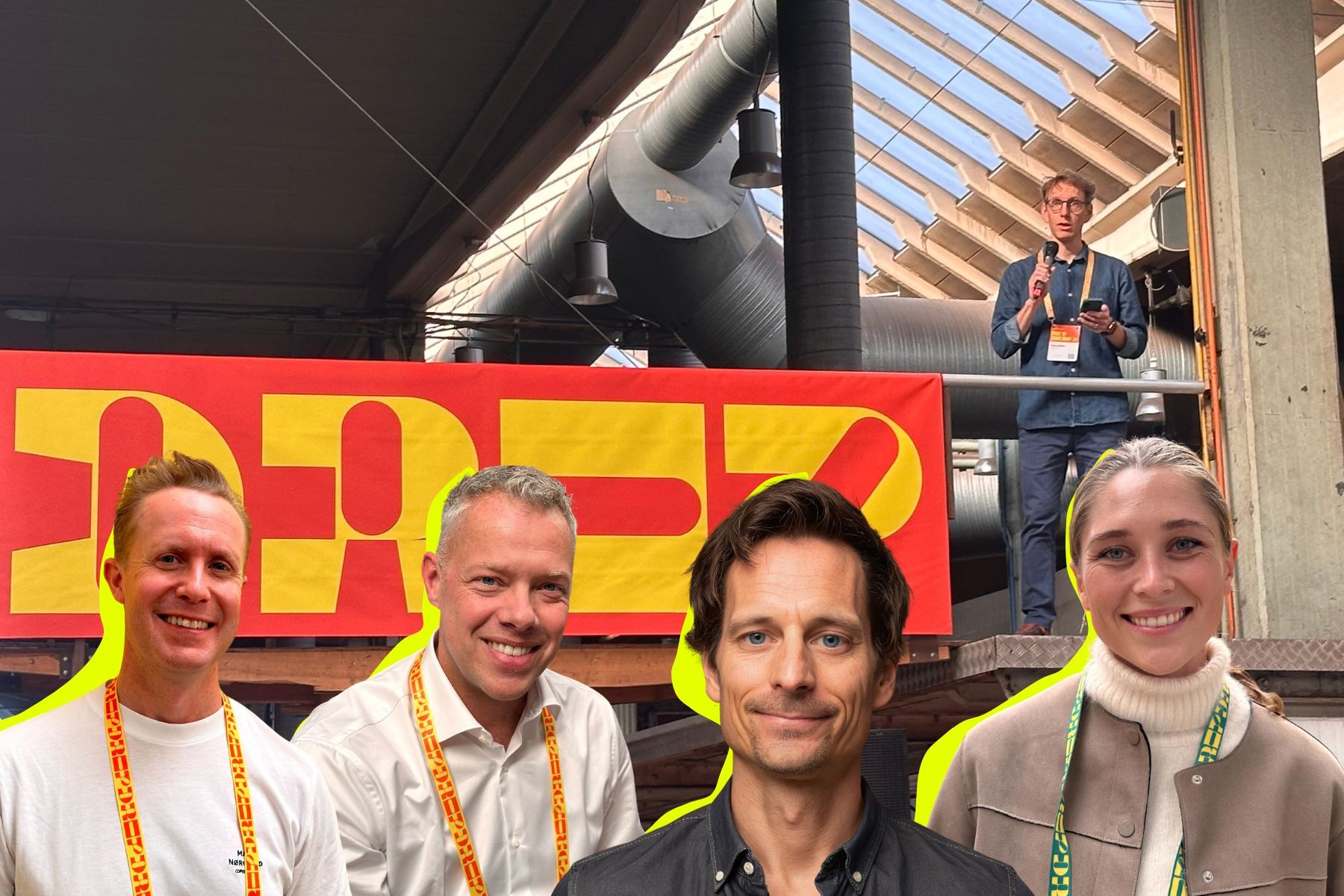 Hampus Jakobsson, Jonas Bergqvist, Magnus Lundin, Kalle Nilvér, Paula Runsten. Foto: Jenny Kjellén/pressbild.