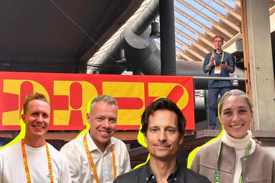 Hampus Jakobsson, Jonas Bergqvist, Magnus Lundin, Kalle Nilvér, Paula Runsten. Foto: Jenny Kjellén/pressbild.