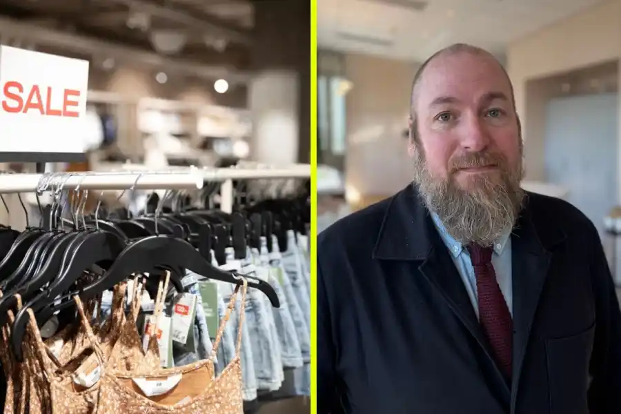 Marcus Hartmann, kommunikations- och hållbarhetschef. Foto: TT/Andreas Jennische.