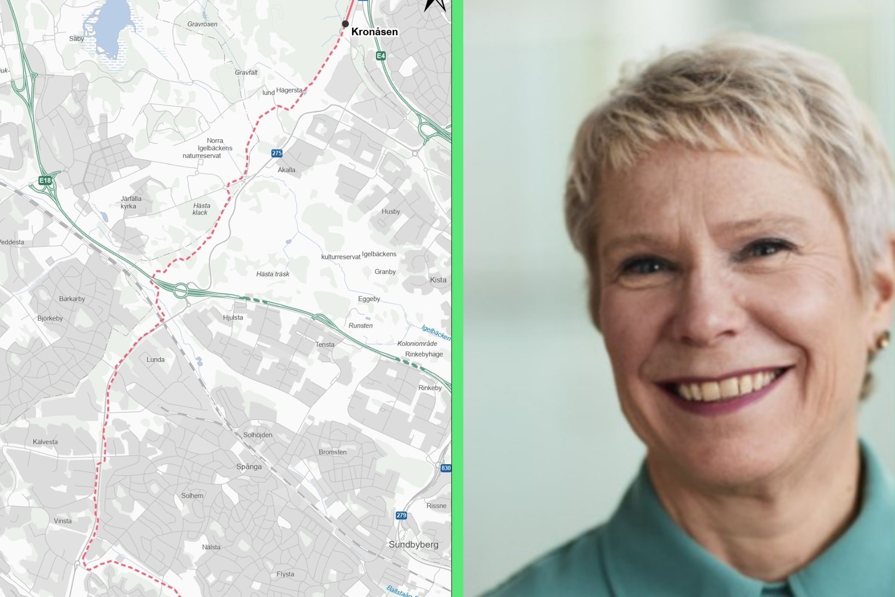 Ulrika Hamberg, programledare på Svenska kraftnät. Foto: Pressbilder.