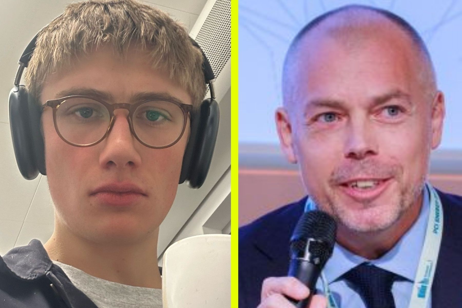 Nils Eric Samrud och Björn Santana Arvidsson på Lavoit. Foto: Privat/pressbild.