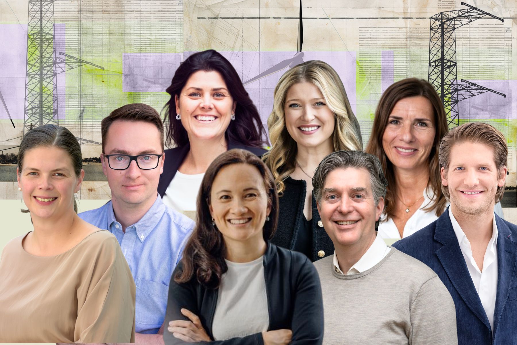 Some of the investors mentioned in this article. Full names below. Credit: Press photos/Impact Loop design