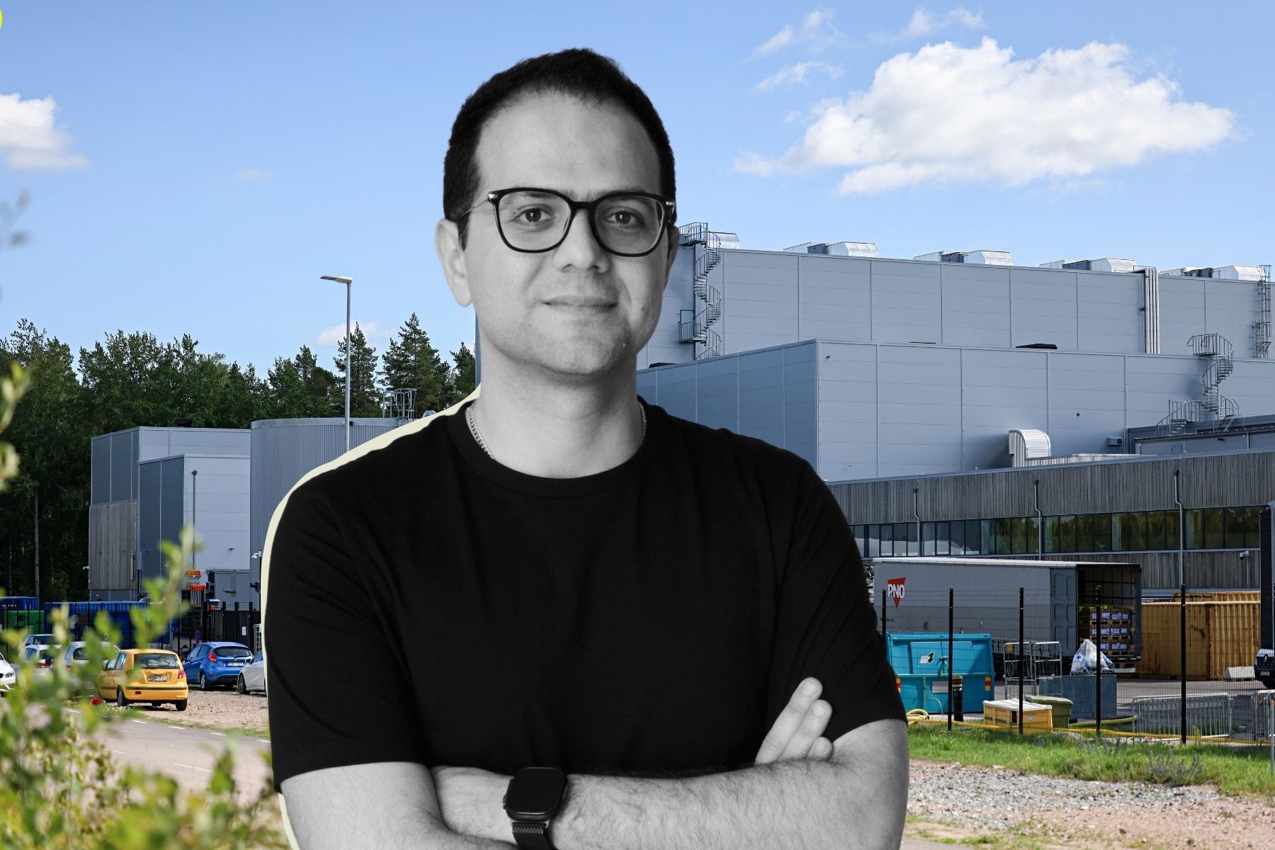 Mahmood Alemrajabi, grundare av Refinyx. Foto: Pressbild / TT.