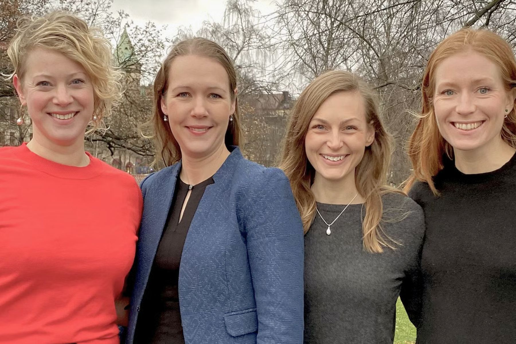 Grundteamet bakom Bestla Health. Foto: pressbild.