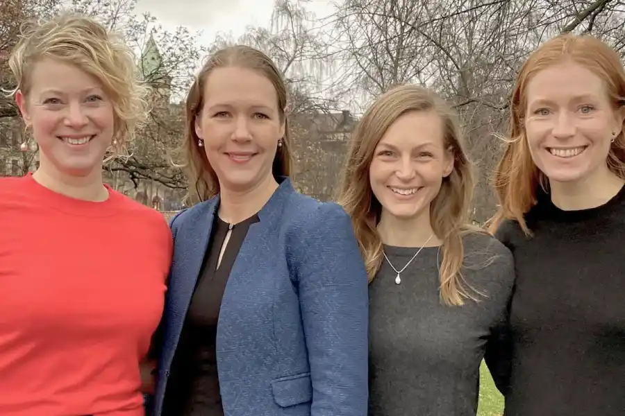 Grundteamet bakom Bestla Health. Foto: pressbild.