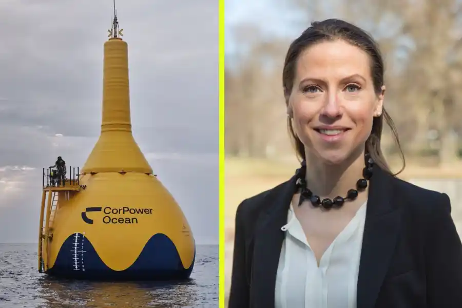 Corpower Ocean's commercial director Catharina Belfrage Sahlstrand. Press photo