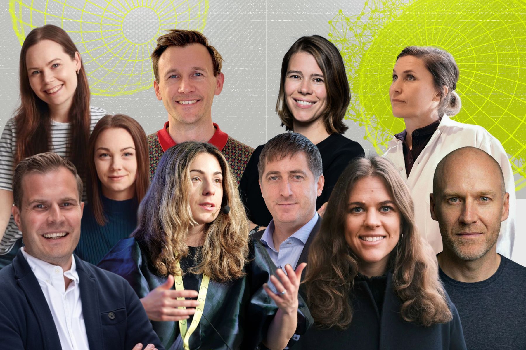 Några av de impact-profiler som ligger långt fram i AI-rejset.