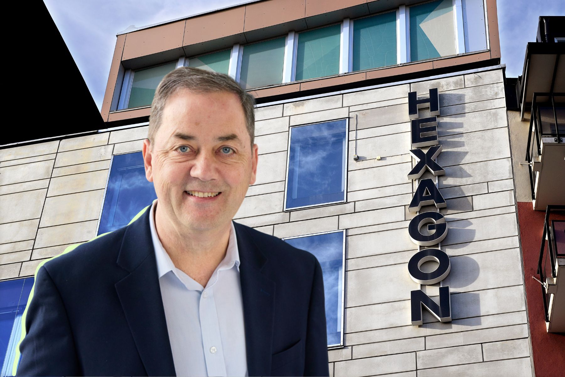 Gordon Dale, Hexagon. Foto: Janerik Henriksson/TT / pressbild (montage)