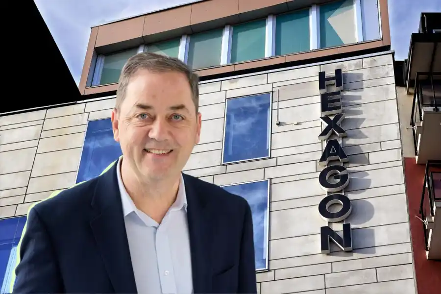 Gordon Dale, Hexagon. Foto: Janerik Henriksson/TT / pressbild (montage)