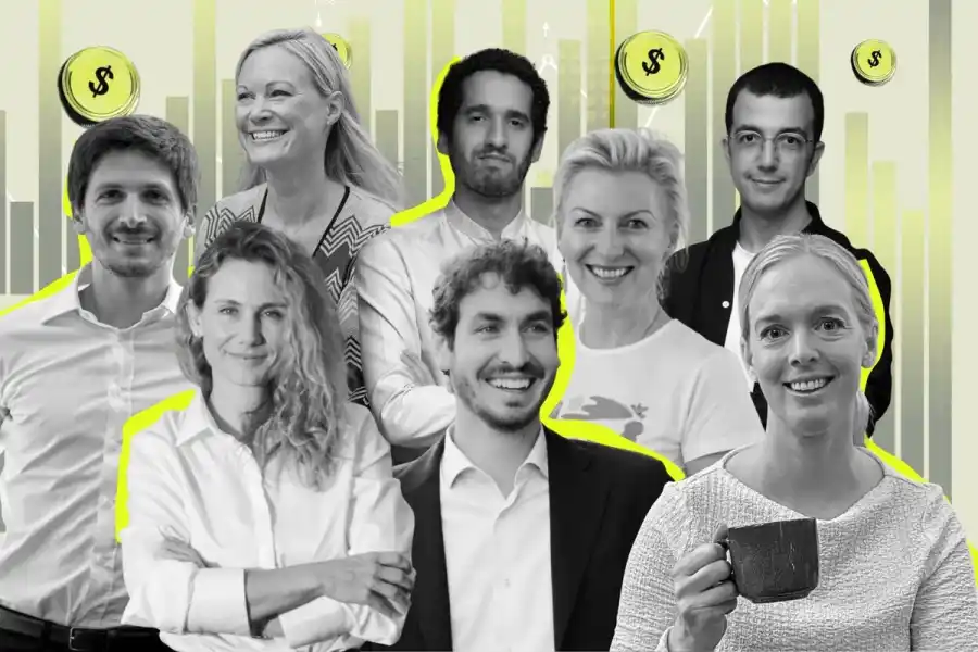 Några av grundarna av fonderna som nämns i artikeln. Foto: Pressbilder/Impact Loop.