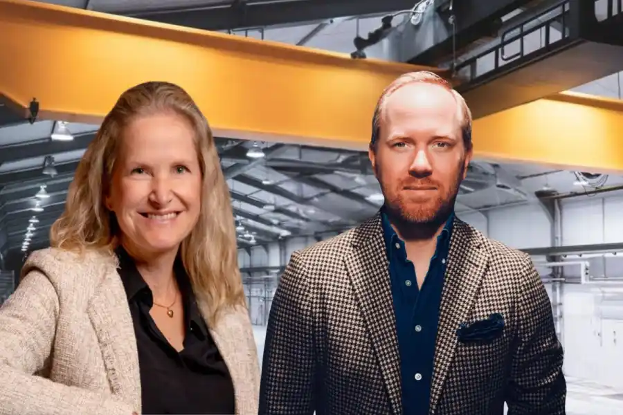 Ann-Sofie Ekberg, Volvo Cars Tech Fund och Christer Bergquist, Altris. Foto: pressbilder.