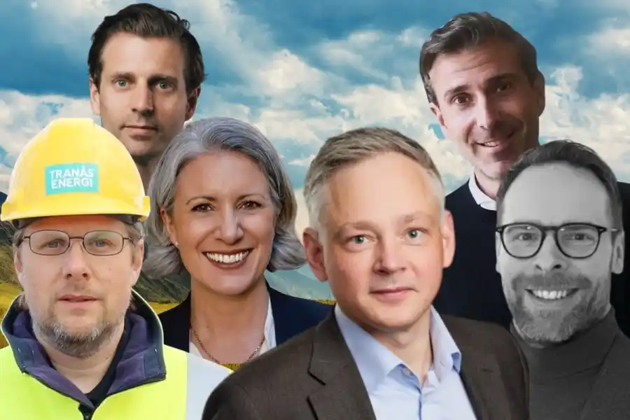 Sven Pålsgård, Pontus Winberg, Carin Kuylenstierna, Fredrik Lundmark, Daniel Wentz och Elias Bernerskog. Foto: Pressbilder (montage).