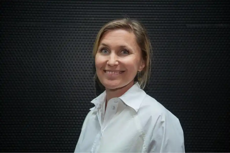 Gittan Schiöld, affärsutvecklingschef och medgrundare av Re:meat. Foto: Amanda Lindgren/TT.