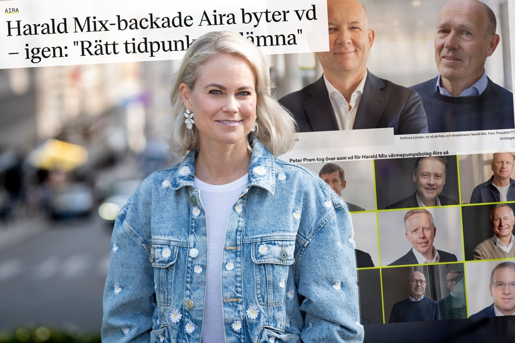 Camilla Bergman, chefredaktör och grundare av Impact Loop. Foto: Jonas Berg (montage).