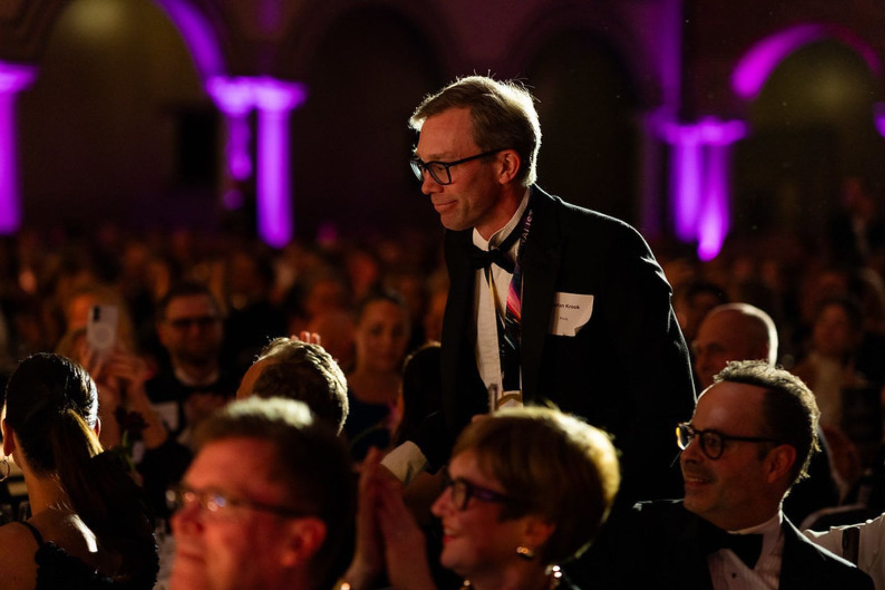 Stefan Krook korades till Årets Entreprenör på EYs gala. Foto: EY.