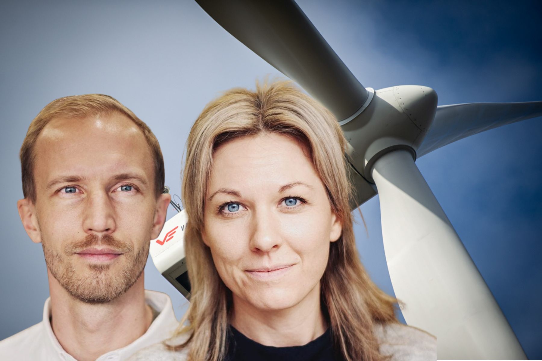 Otto Lundman vd och Maria-Lina Hedlund, finanschef. Foto: Modvion.