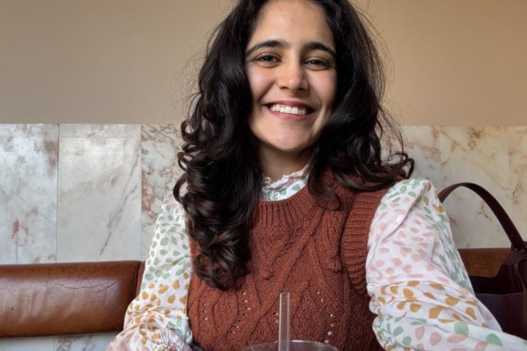 Nayanika Bhalla på Industrifonden. Foto: Privat.