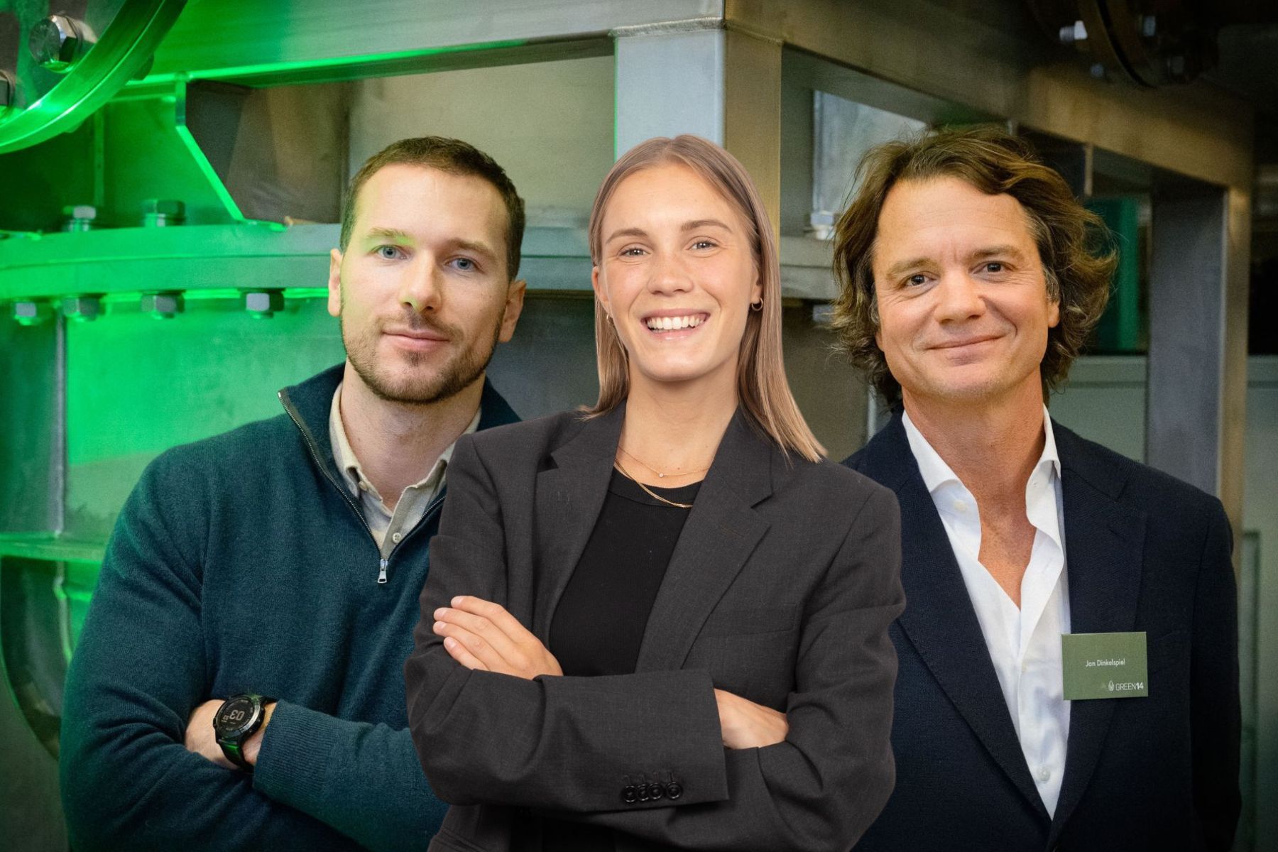 Adam Podgórski, Linn Bengtsson och Jan Dinkelspiel. Foto: Daniel Ivarsson / pressbild.