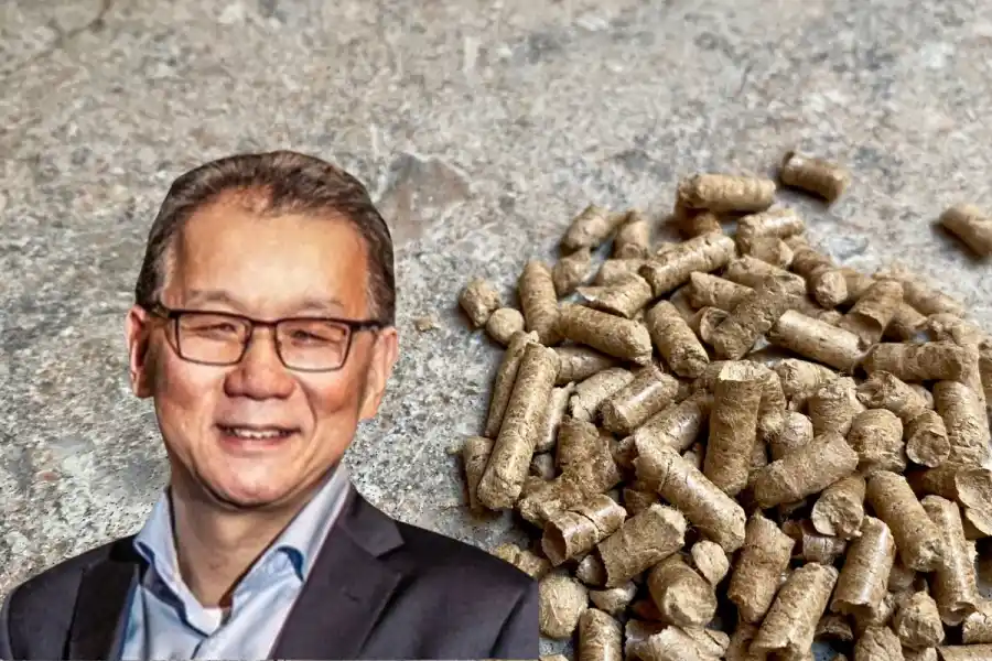 Eric Zhang, grundare av Biofiber Tech. Foto: pressbilder.