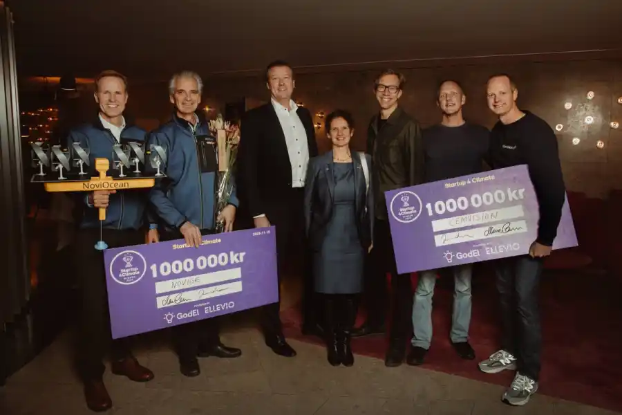 Teamen bakom Cemvision och Novige. Foto: Pressbild