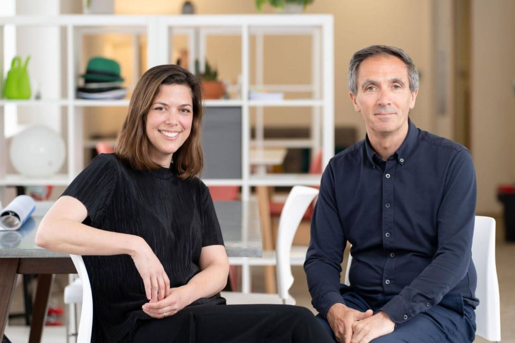 Zinc VC co-founders  Ella Goldner (left) and Paul Kirby. Press photo