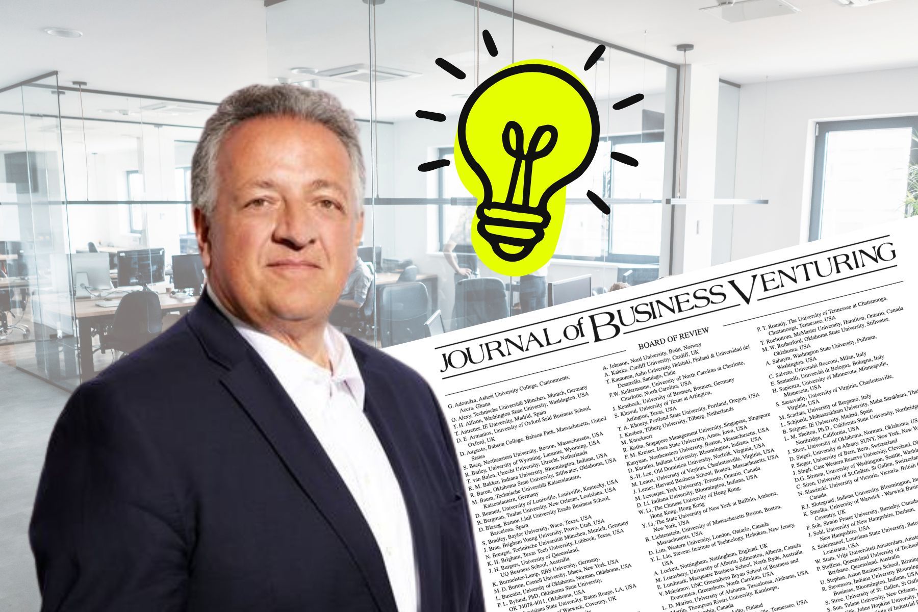 Noubar Afeyan, grundare och vd för venture studion Flagship Pioneering i Boston. Foto: Pressbild / Canva (montage).