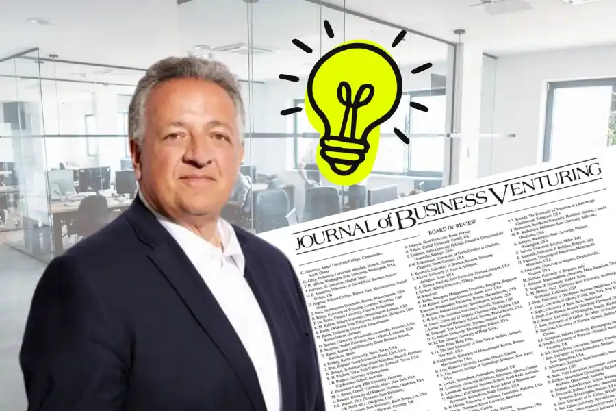 Noubar Afeyan, grundare och vd för venture studion Flagship Pioneering i Boston. Foto: Pressbild / Canva (montage).