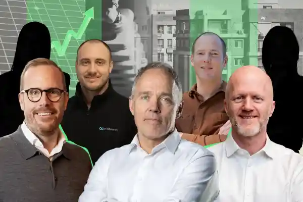 Några av bolagen på listan. Foto: Pressbilder. Design: Energy Loop.