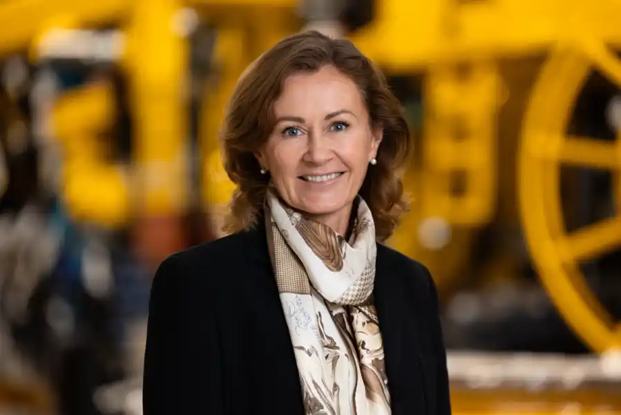 Helena Hedblom, vd och koncernchef för Epiroc. Foto: pressbild.