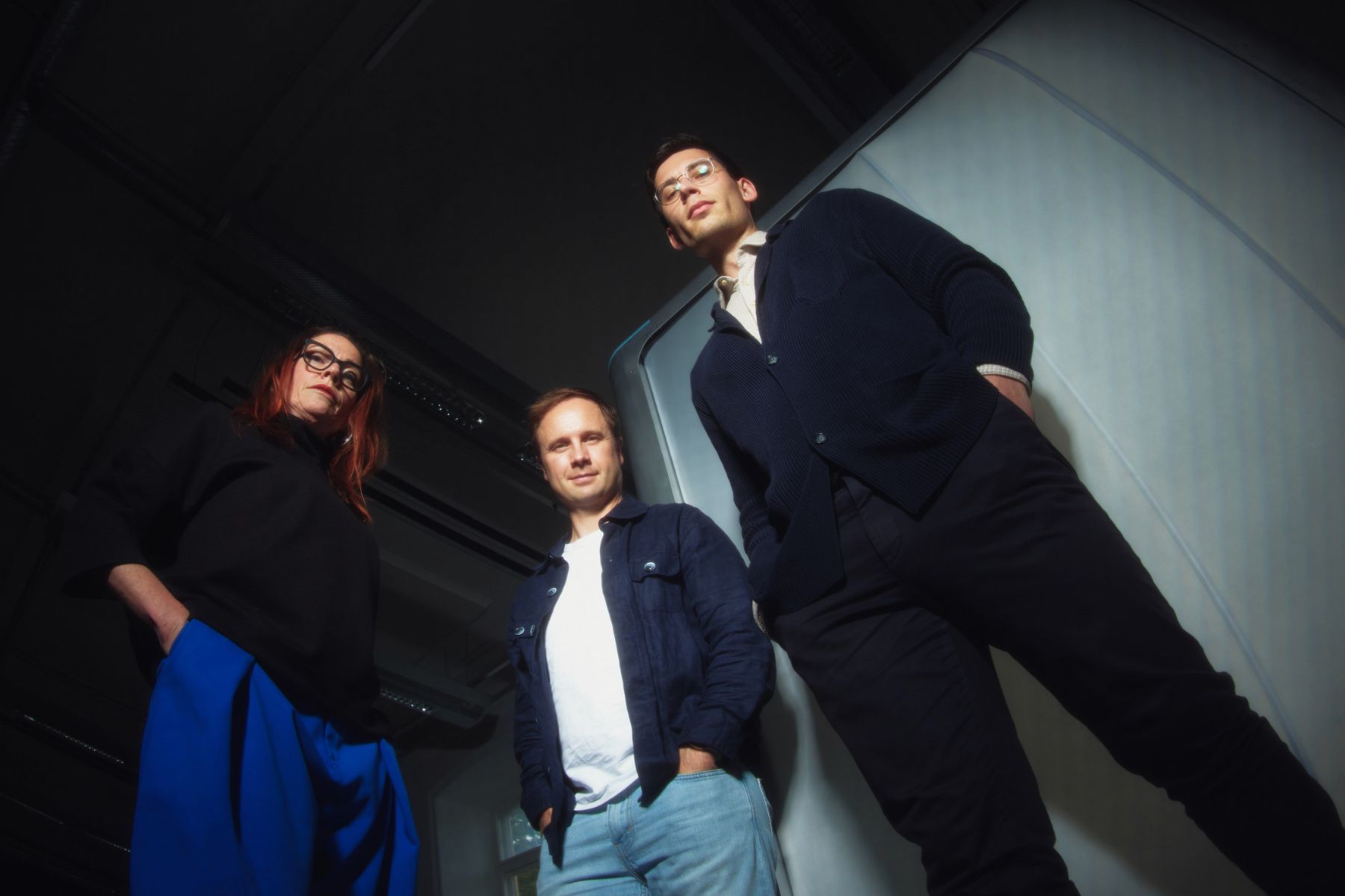 Josefin Hedberg-Larsson, Anders Åhlén (vd) och Philip Berlin, Abundry. Foto: pressbild.