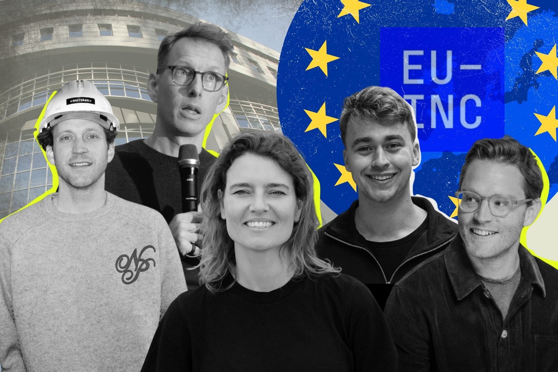 The impact investors we interviewed for this piece. Full names below. Credit: Press photos/Impact Loop design