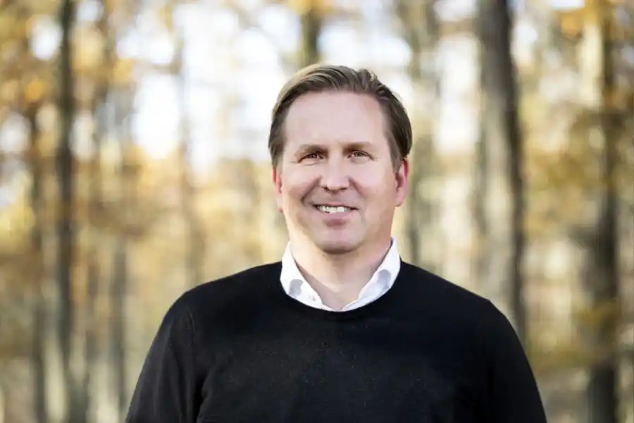 Andreas Lagerblad, vd för Ystad Energi. Foto: Pressbild.