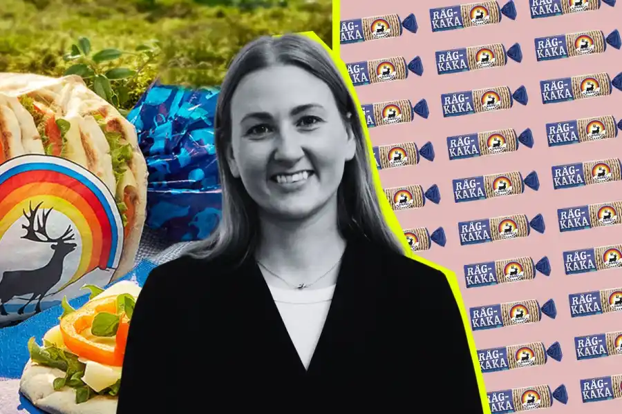 Fanny Näslund, PolarVentures. Foto: Pressbild, grafik av Impact Loop.