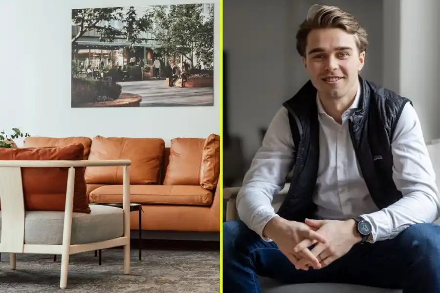 Emil Steenhouwer, vice vd på Nornorm. Foto: Pressbilder.