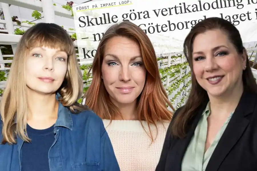 Maja Alskog Bredberg, Jessica Nauckhoff och Ida Hansson. Foto: pressbilder.