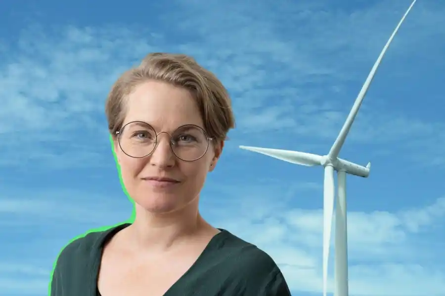 Lina Kinning är vice vd på branchorganisationen Green Power Sweden. Foto: Pressbild/Canva.