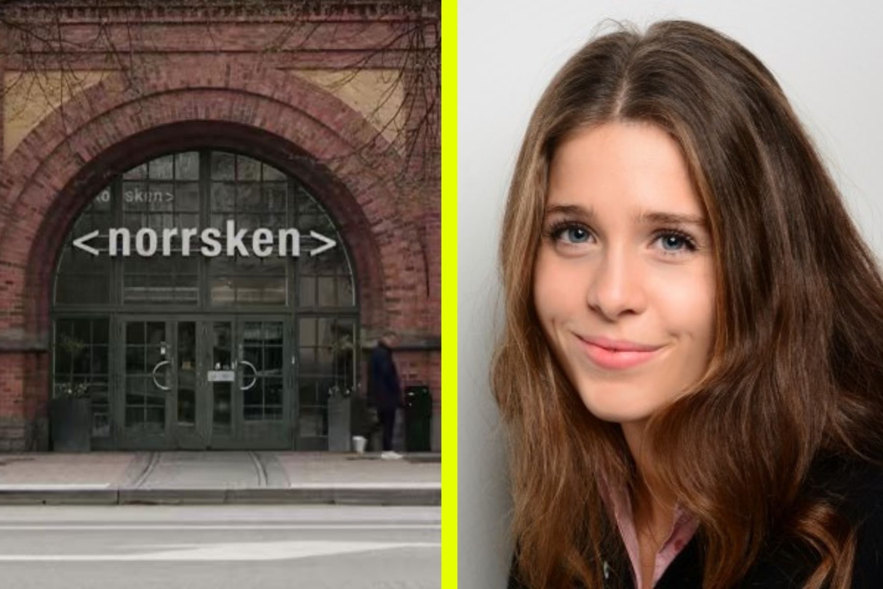 Noemi Philine Comberg på Norrsken Launcher. Pressbilder.