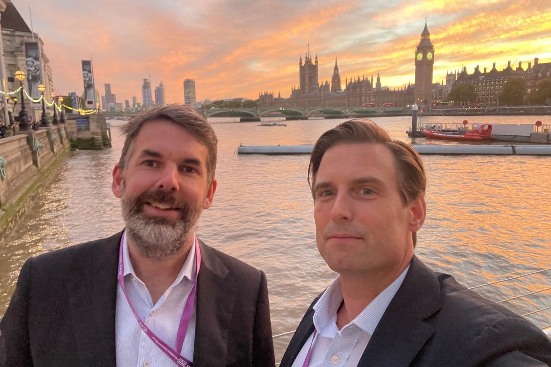 Simon Angeldorff och Svante Horn. Foto: pressbild.