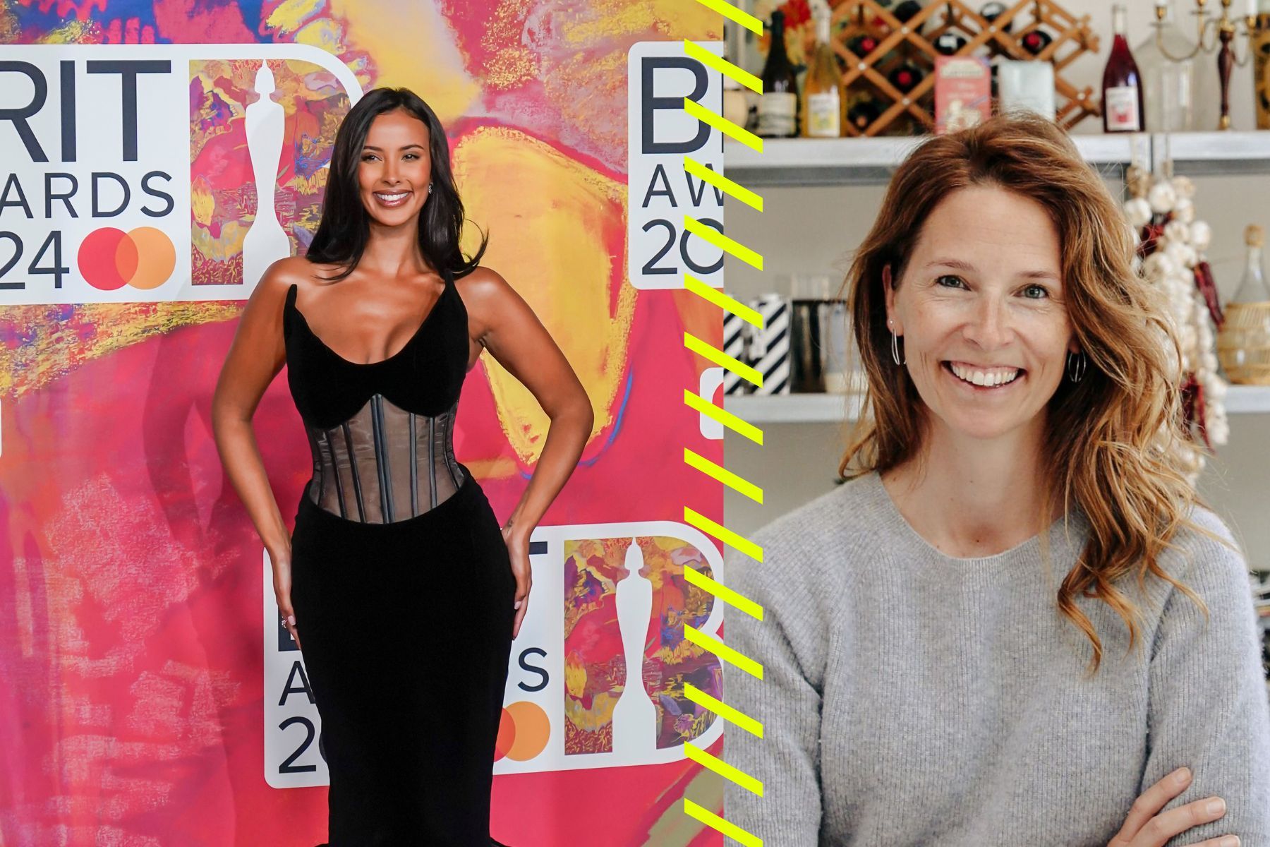 Maya Jama och Sara Berger. Foto: TT / pressbild.