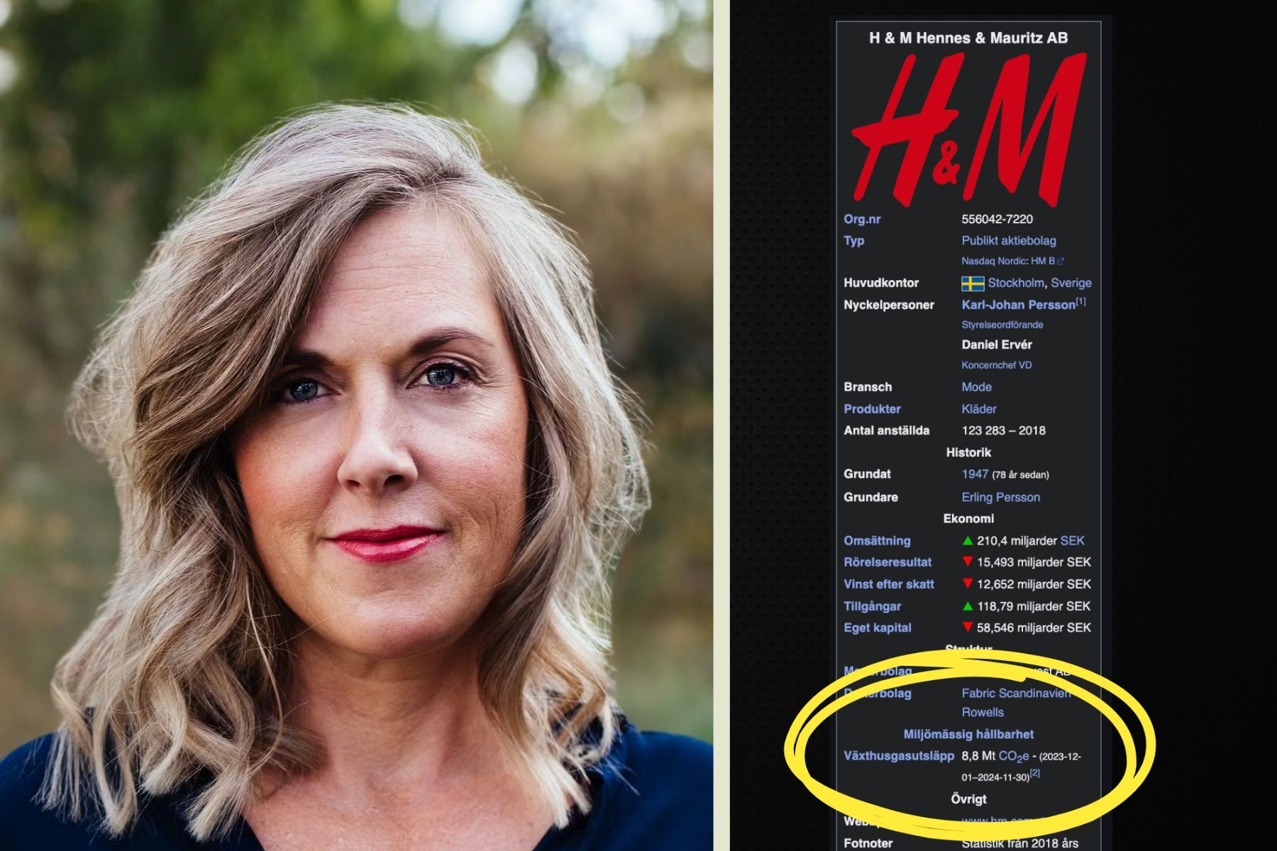 Frida Berry Eklund. Foto: pressbilder.