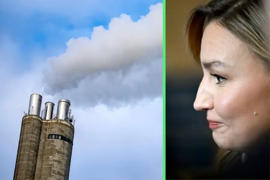 Energi- och näringsminister Ebba Busch (KD) vill se större transparens på fjärrvärmemarknaden. Foto: TT.