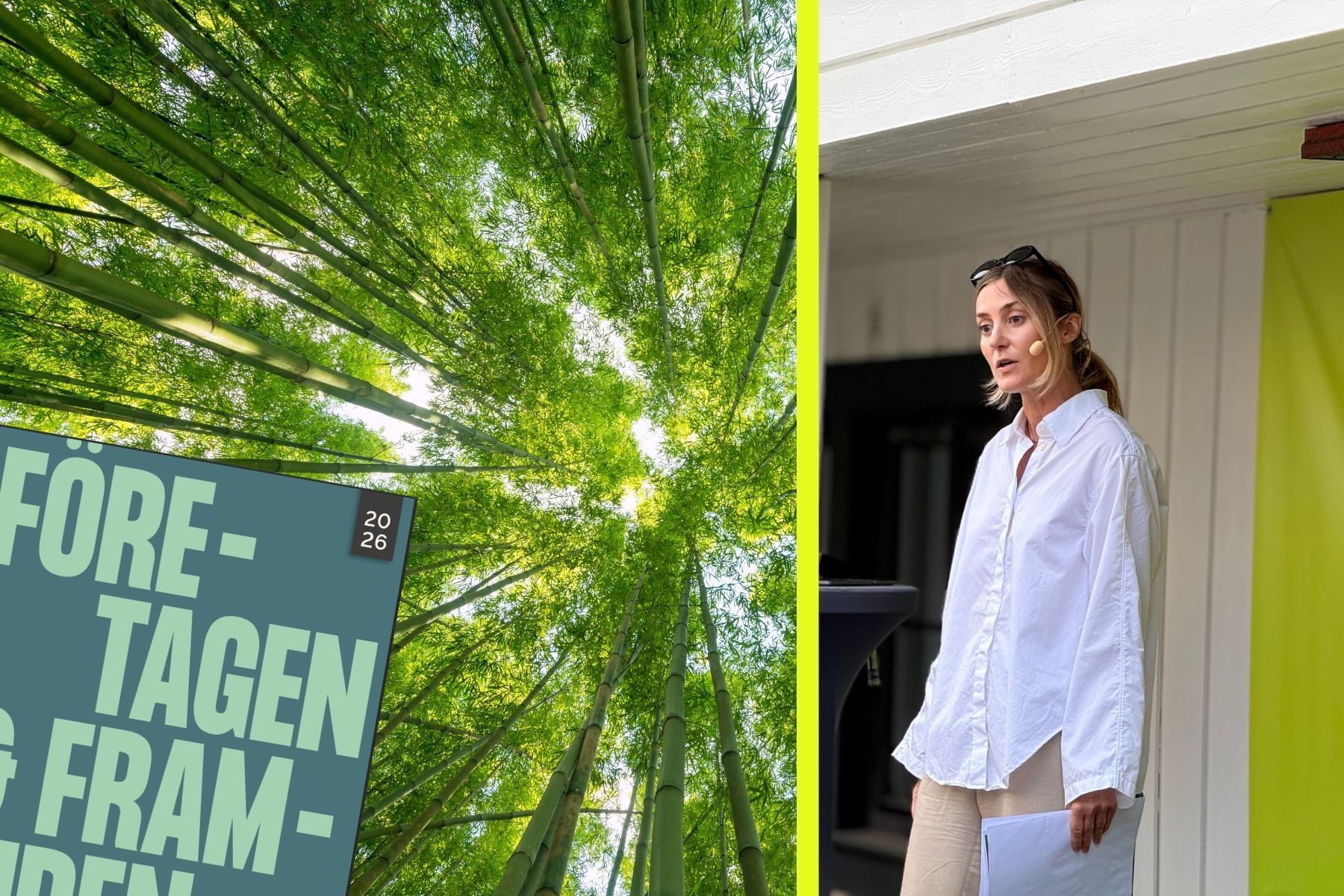 Fredrika Yngwe på Planeton som gjort rapporten tillsammans med Hållbart Näringsliv.