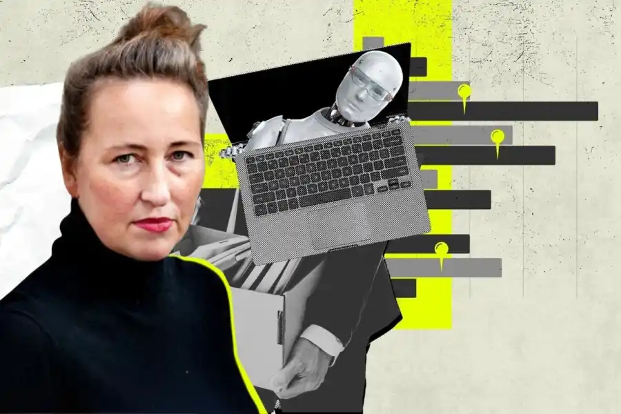 Anna Branten, krönikör på Impact Loop. Foto: pressbild. Grafik: Diana Demin.